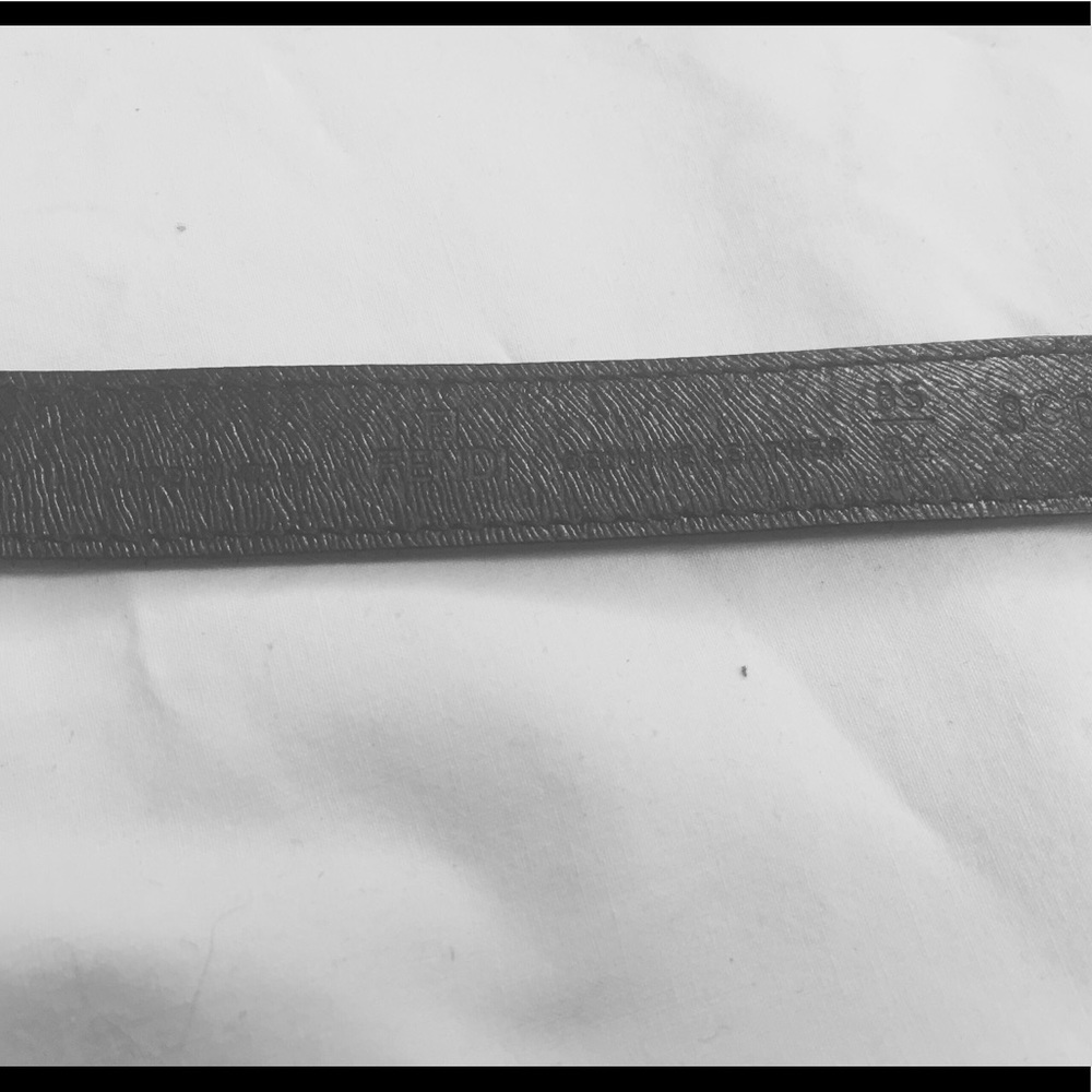 Fendi Double Sided Wide Leather Belt - Picture 7 of 9